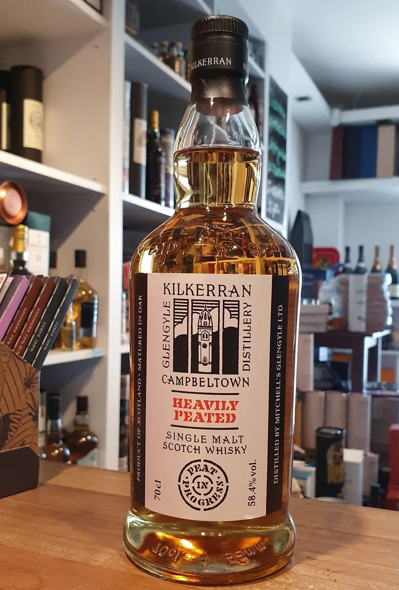 X Kilkerran Heavily Peated Batch 8 0,7l 58,4 %vol. o.Dose Campbeltown Limited Edition