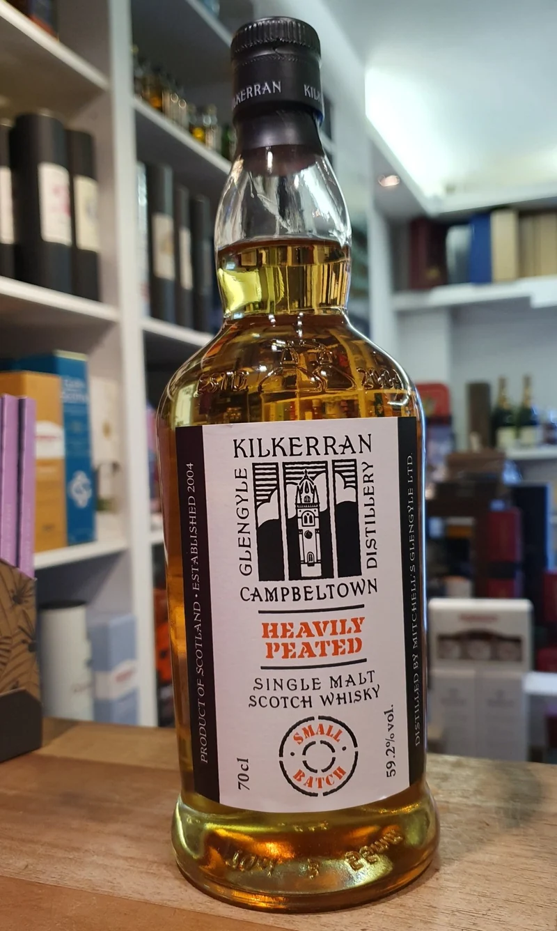 X Kilkerran Heavily Peated Batch 9 0,7l 59,2 %vol. o.Dose Campbeltown Limited Edition