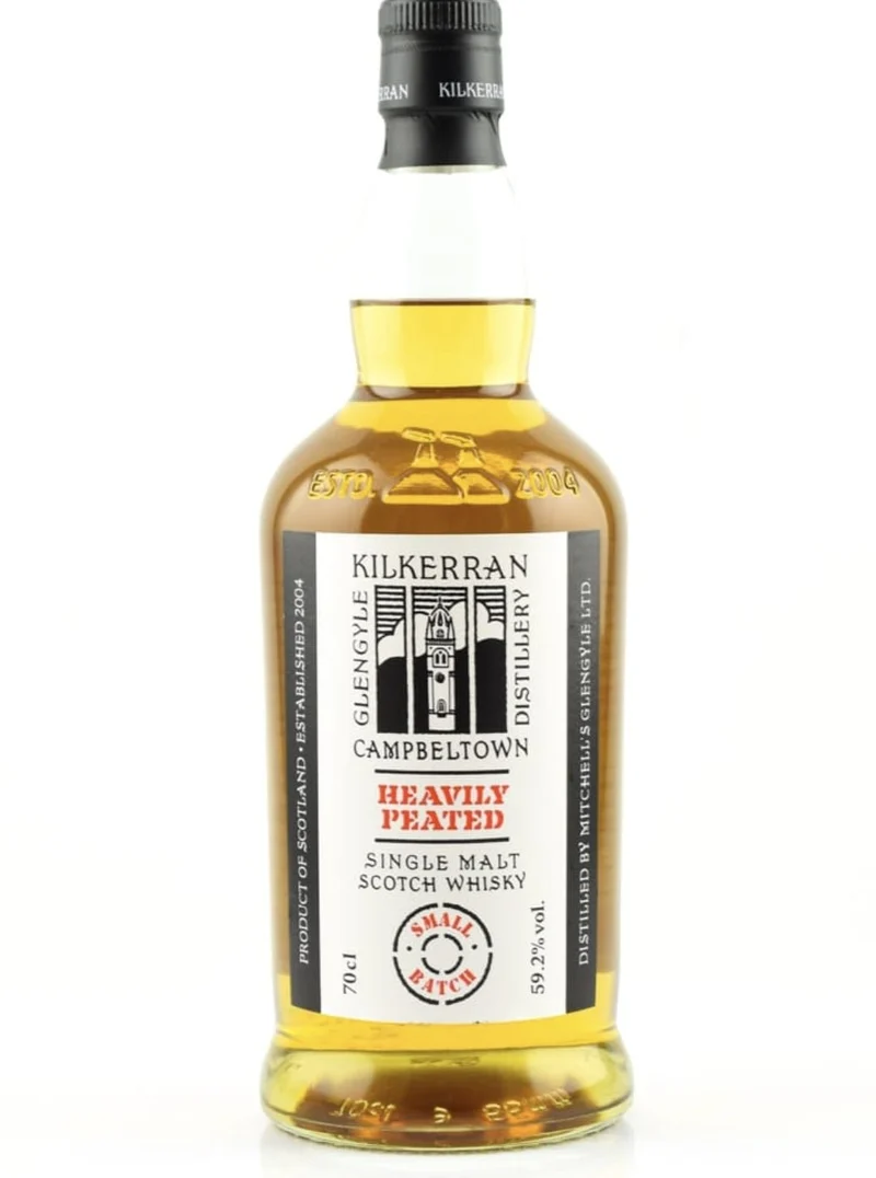 X Kilkerran Heavily Peated Batch 9 0,7l 59,2 %vol. o.Dose Campbeltown Limited Edition
