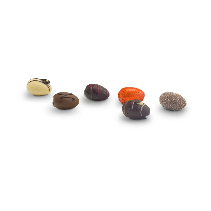 Schokoladen-Pralineneier, 6 Stück, 125 g – Geschenkset