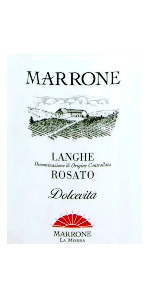 Marrone Dolcevita Langhe Rosato DOC