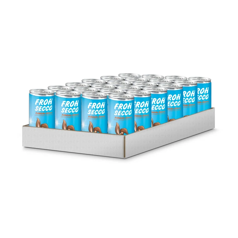 Frohsecco Ostern - 24 x Promo Secco 0,2 l, Slimlinedose – Geschenkset