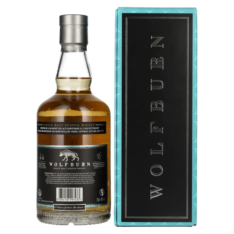 Wolfburn N°177 Single Malt Scotch Whisky Small Batch Release 46% Vol. 0,7l in Geschenkbox