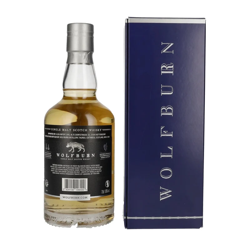 Wolfburn LANGSKIP Single Malt Scotch Whisky 58% Vol. 0,7l in Geschenkbox