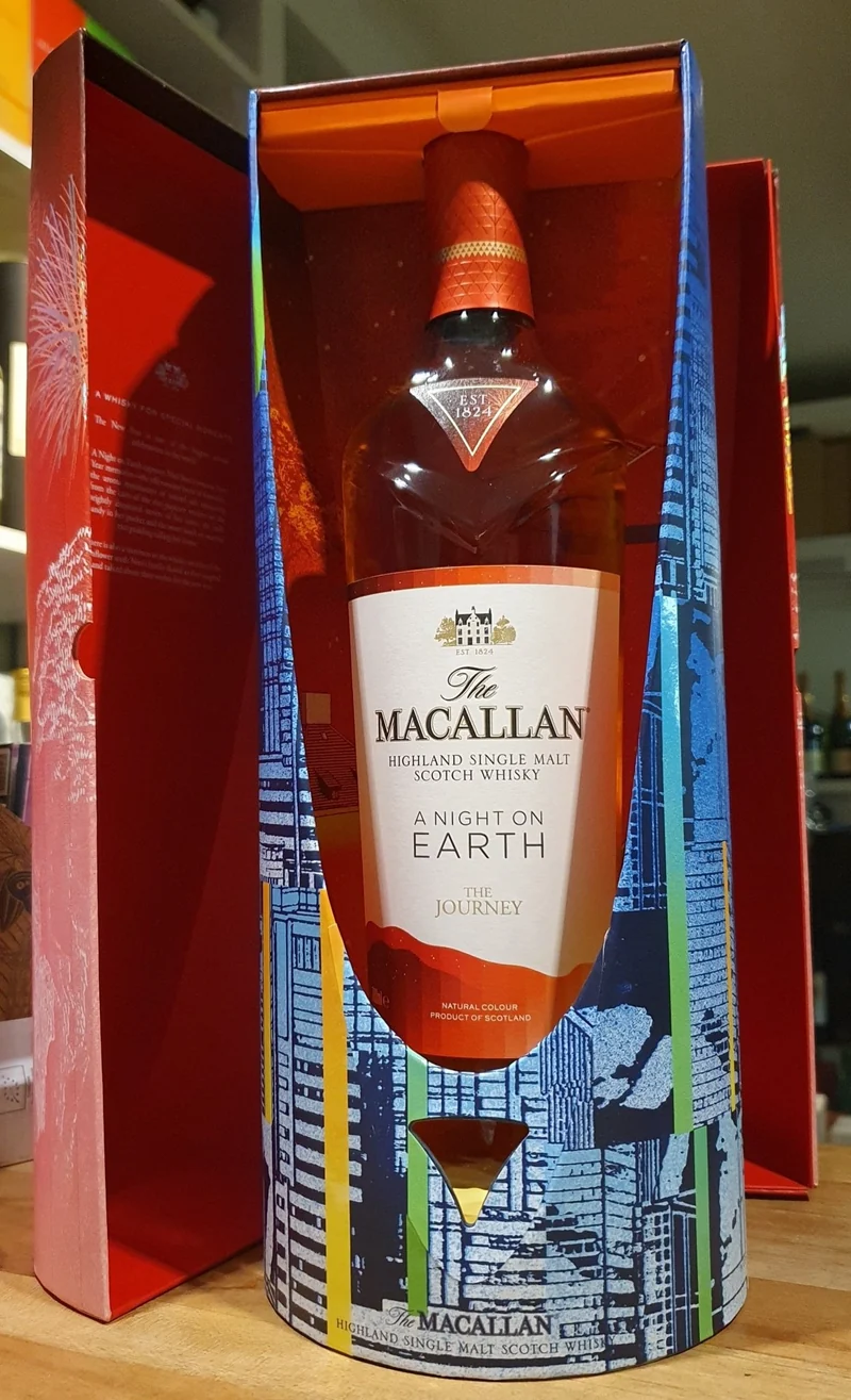 Macallan a Night on Earth II the journey 2023 Highland single malt scotch whisky 0,7l Fl 43%vol.