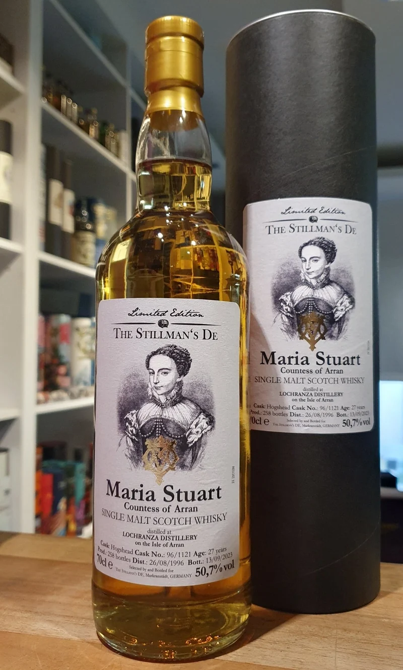 Arran 1996 single cask Maria Stuart 27y The Stillman 0,7l 50,7% vol. Whisky