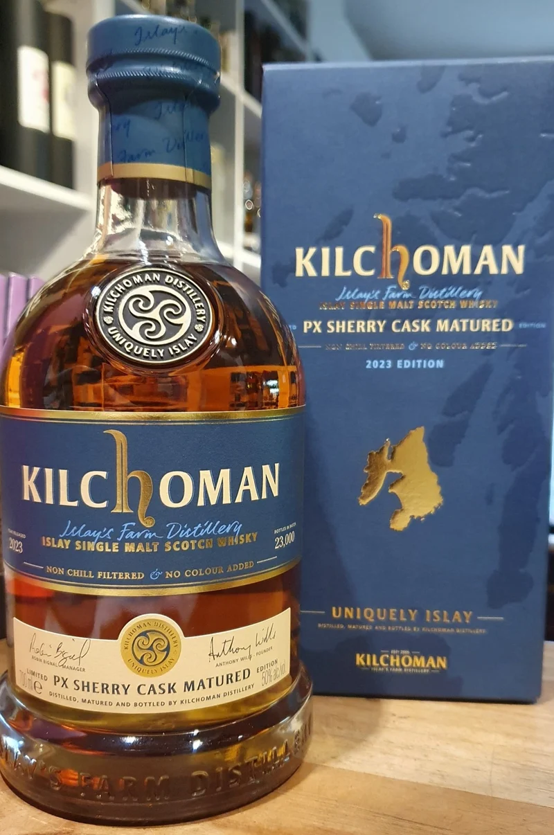 Kilchoman PX sherry Vollreifung 2023 single sherry cask 0,7l 50 %vol. whisky
