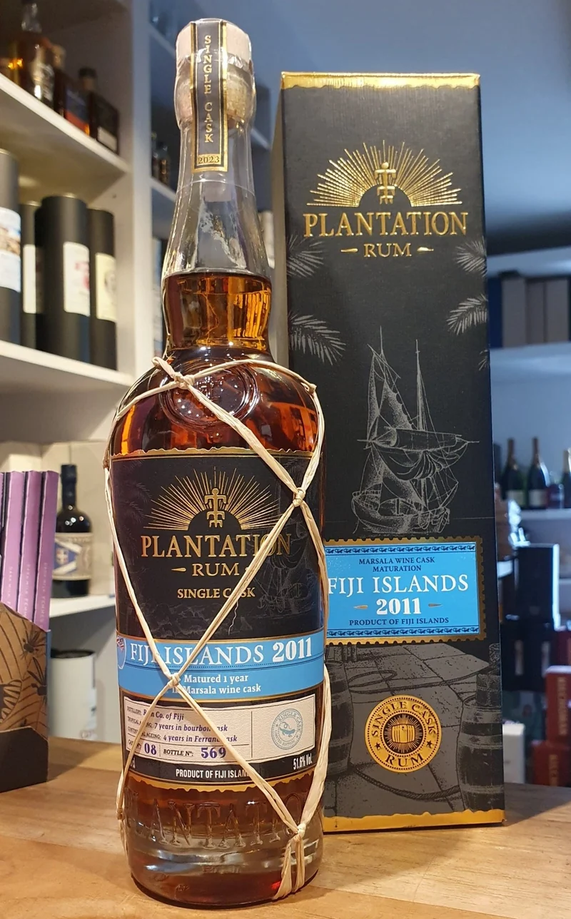 Plantation Fiji 2011 2023 #8 Marsala Finish XO 0,7l 51,6 % vol. single cask Rum kw Planteray