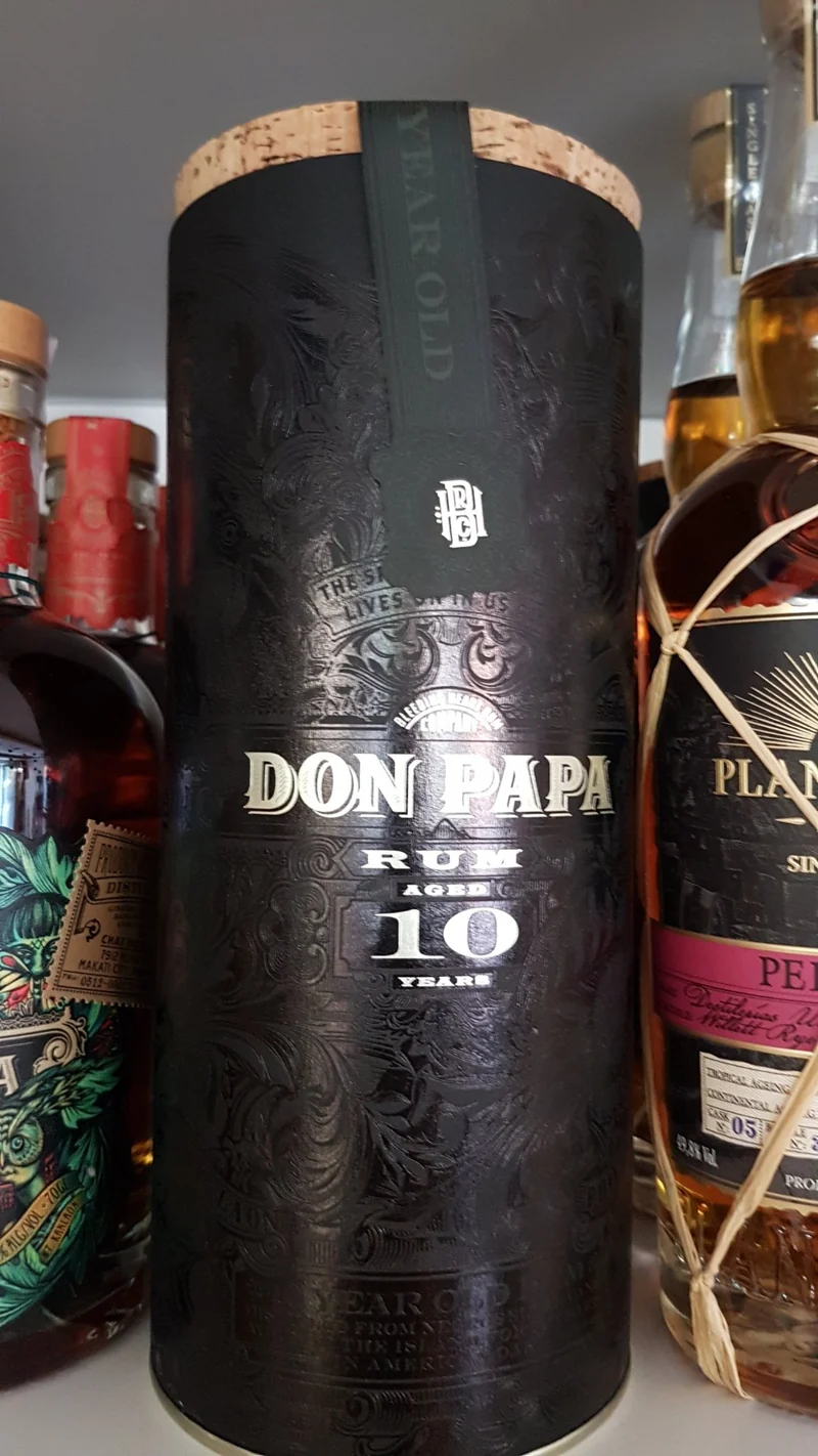 X Don Papa Rum 10y mit Korkdeckel 2022 Philippinen 0,7l 43% vol.