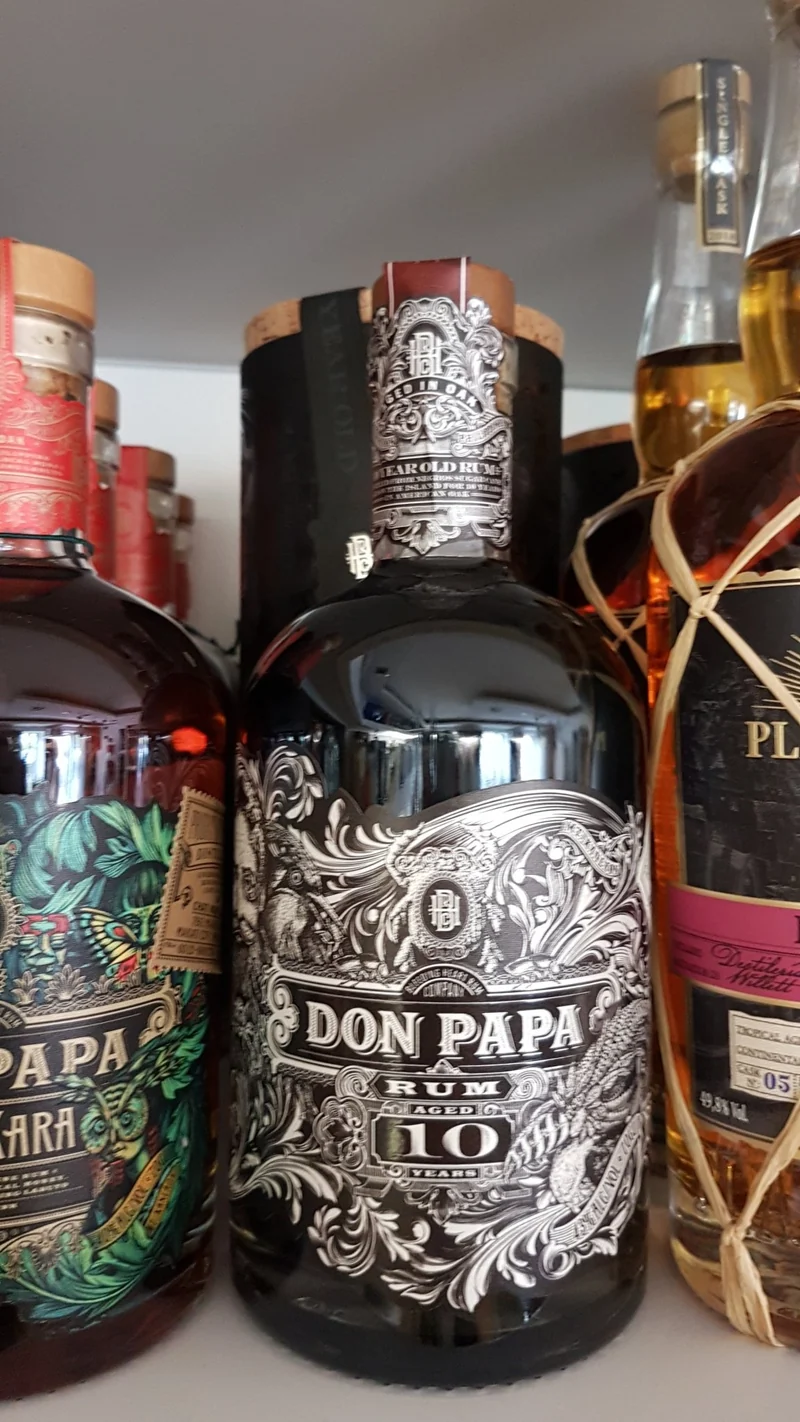 X Don Papa Rum 10y mit Korkdeckel 2022 Philippinen 0,7l 43% vol.