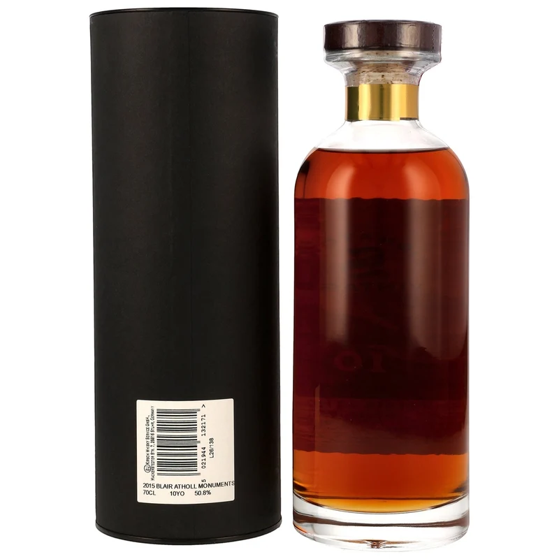 BLAIR ATHOL - 10 Jahre 1st Fill Oloroso Sherry Butts Finish Monuments of Scotland - 50,8% Vol.
