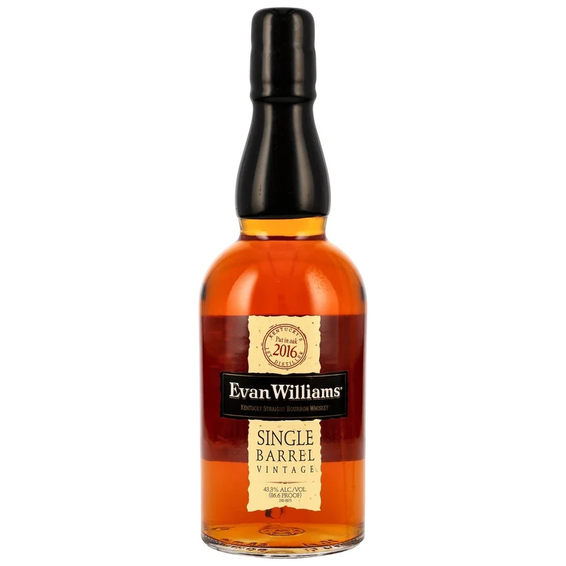 EVAN WILLIAMS - 2016/2024 8 Jahre Single Barrel - 43,3% Vol.