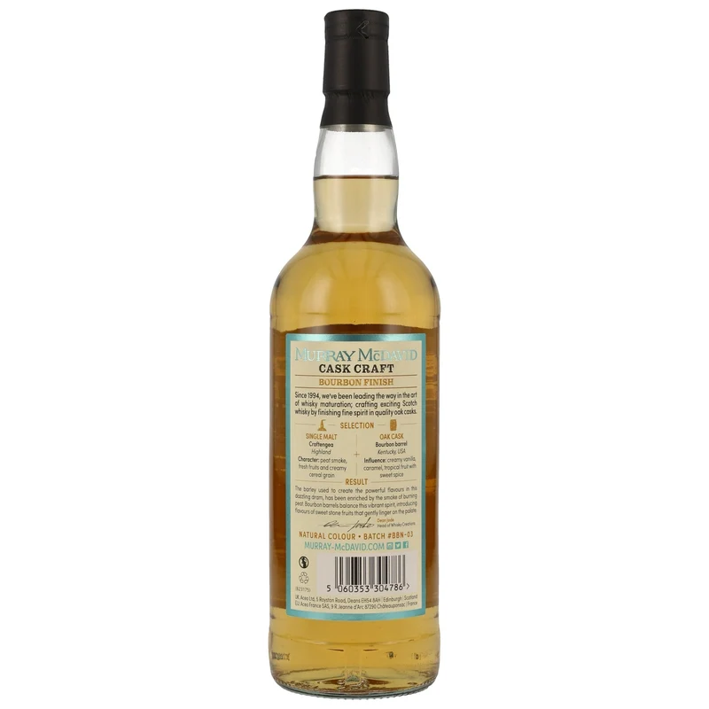 CROFTENGA - Bourbon Cask Finish Murray McDavid - 44,5% Vol.