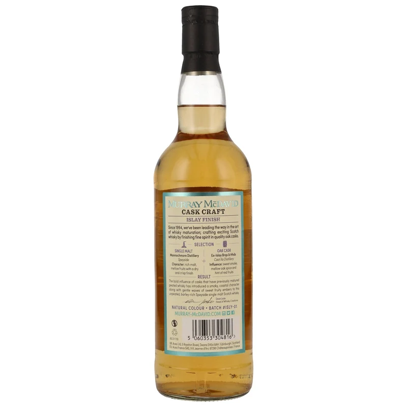 MANNOCHMORE - Islay Cask Finish Murray McDavid - 44,5% Vol.