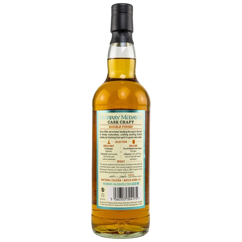 CROFTENGA - Double Cask Finish Murray McDavid - 44,5% Vol.