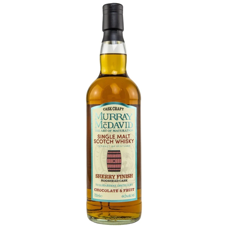 TULLIBARDINE - Sherry Cask Finish Murray McDavid - 44,5% Vol.