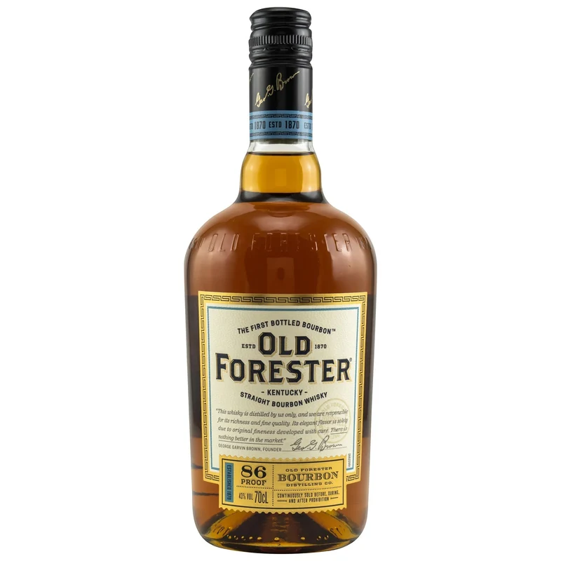 OLD FORESTER - Kentucky Straight Bourbon - 43% Vol.