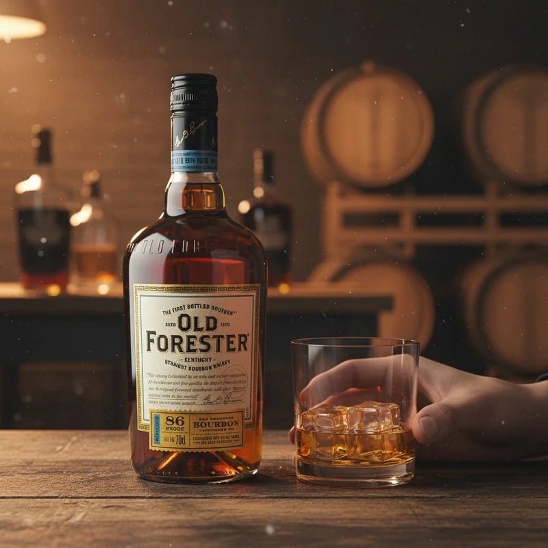 OLD FORESTER - Kentucky Straight Bourbon - 43% Vol.
