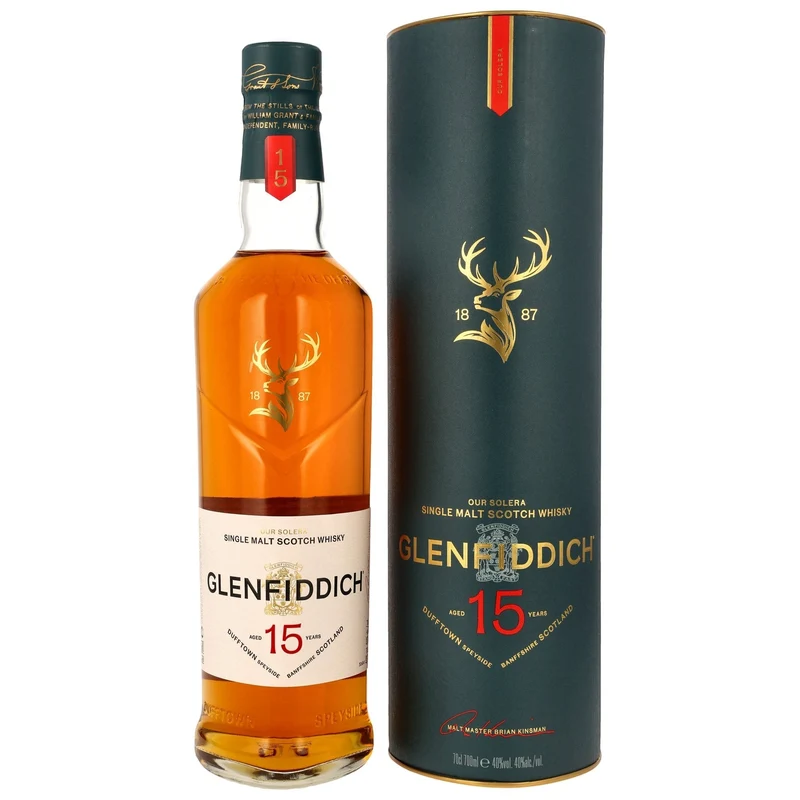 GLENFIDDICH - 15 Jahre Solera Edition 2026 - 40% Vol.