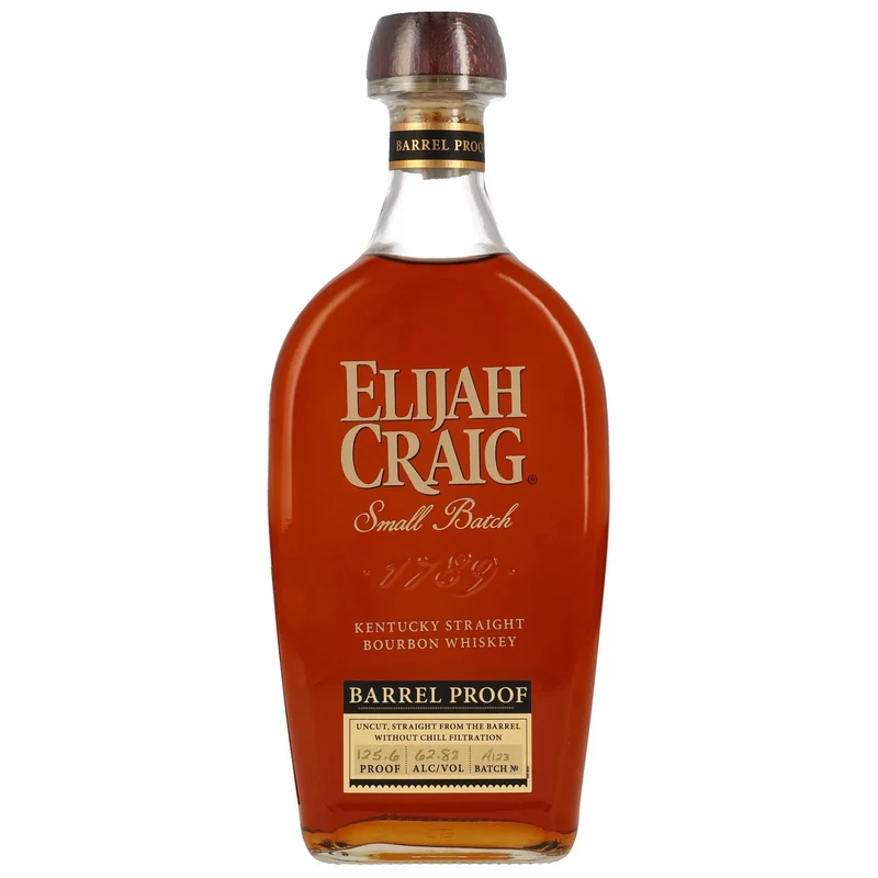 ELIJAH CRAIG - Barrel Proof Bourbon - 62,8% Vol.