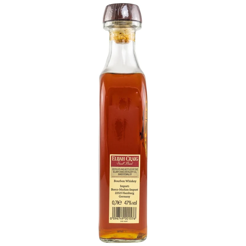 ELIJAH CRAIG - Small Batch Bourbon - 47% Vol.