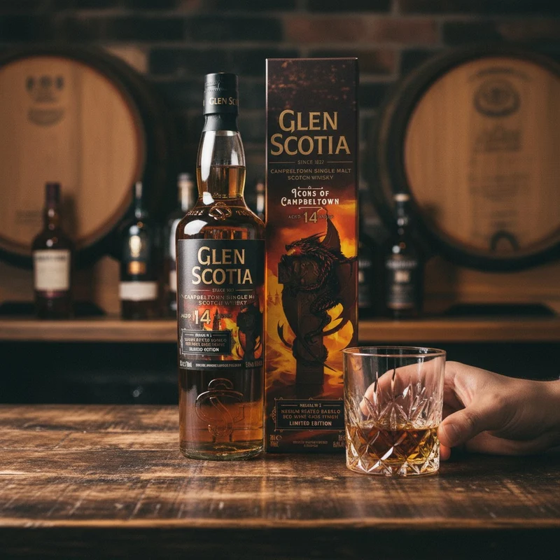 GLEN SCOTIA - 14 Jahre The Dragon Icons Release No.2 - 56,8% Vol.