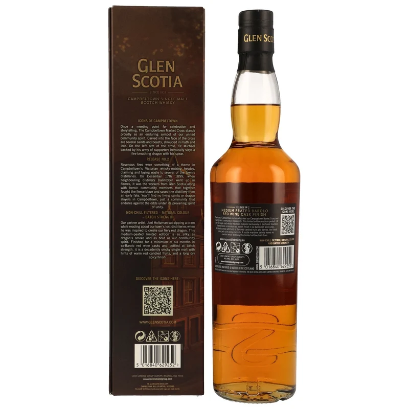 GLEN SCOTIA - 14 Jahre The Dragon Icons Release No.2 - 56,8% Vol.