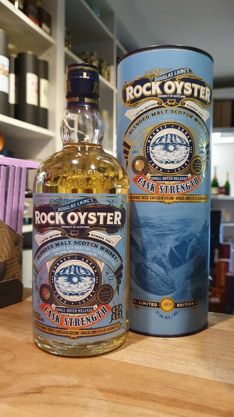 Rock Oyster nr.1 2016 cask strength malt whisky 0,7l 57,4%vol.