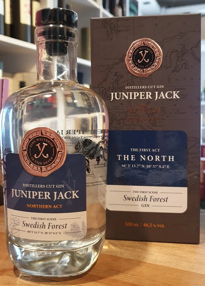 Juniper Jack Swedish Forest Northern Act 1 Distillers cut 0,5l 46,5% vol.