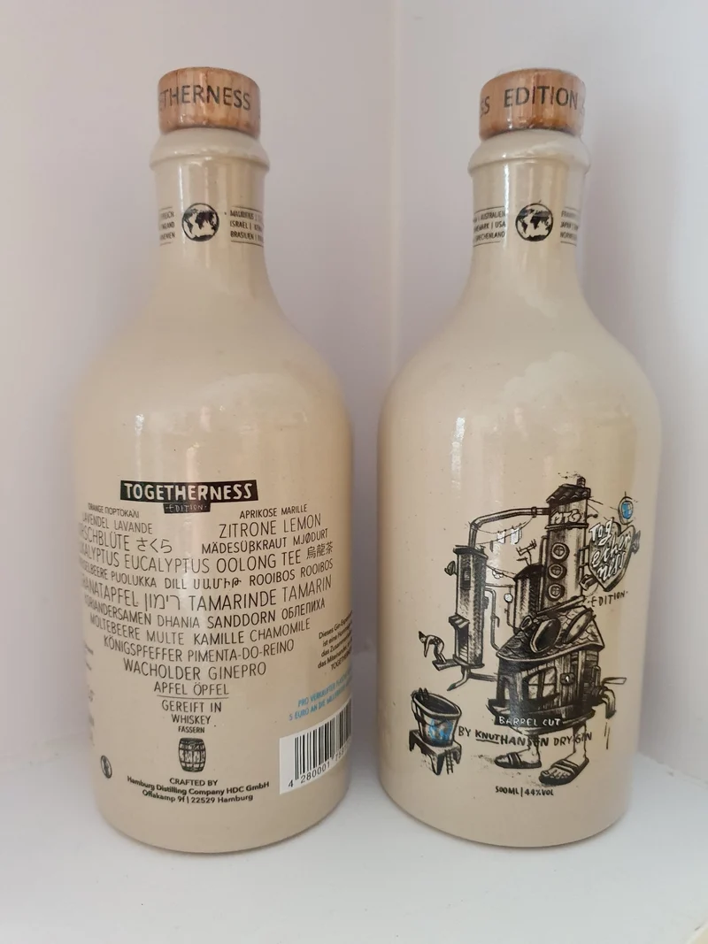X Knut Hansen Gin Togetherness Edition 0,5l 44% Vol. Flasche