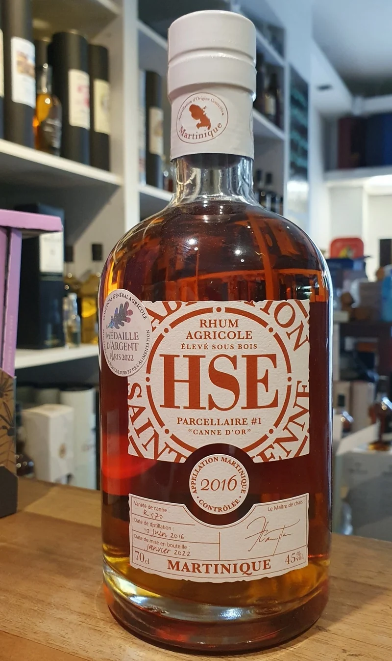 X HSE 2016 Eleve Sous Bois Parcellaire #1 braun Agricole Rum 45% vol. 0,7l Rhum