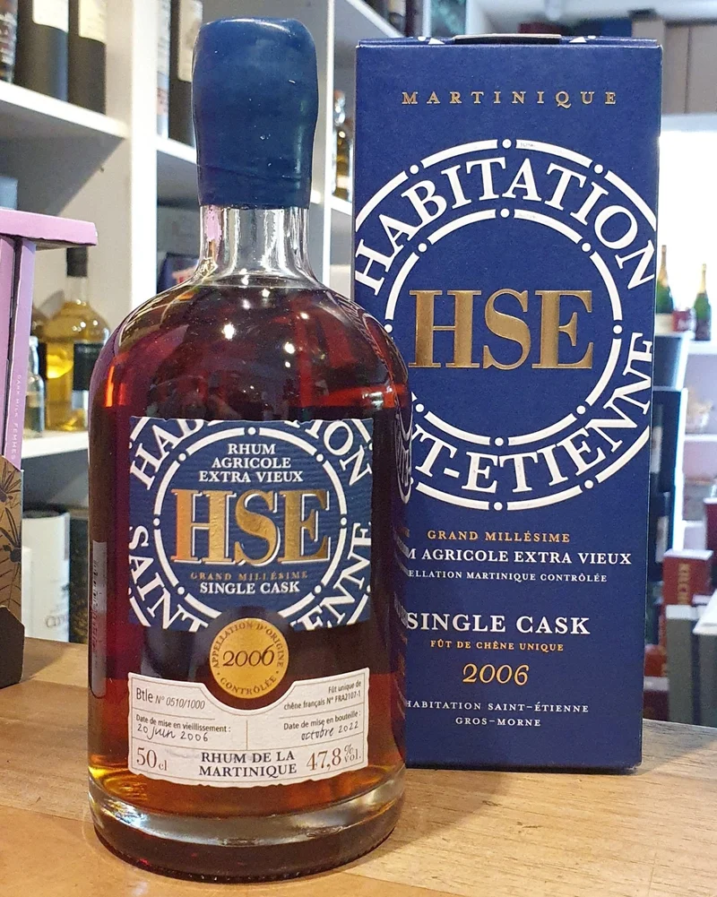 X HSE 2006 Grand Millesieme Single Cask 16y Agricole Rum 47,8% vol. 0,5l Rhum