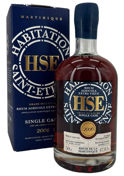 X HSE 2006 Grand Millesieme Single Cask 16y Agricole Rum 47,8% vol. 0,5l Rhum