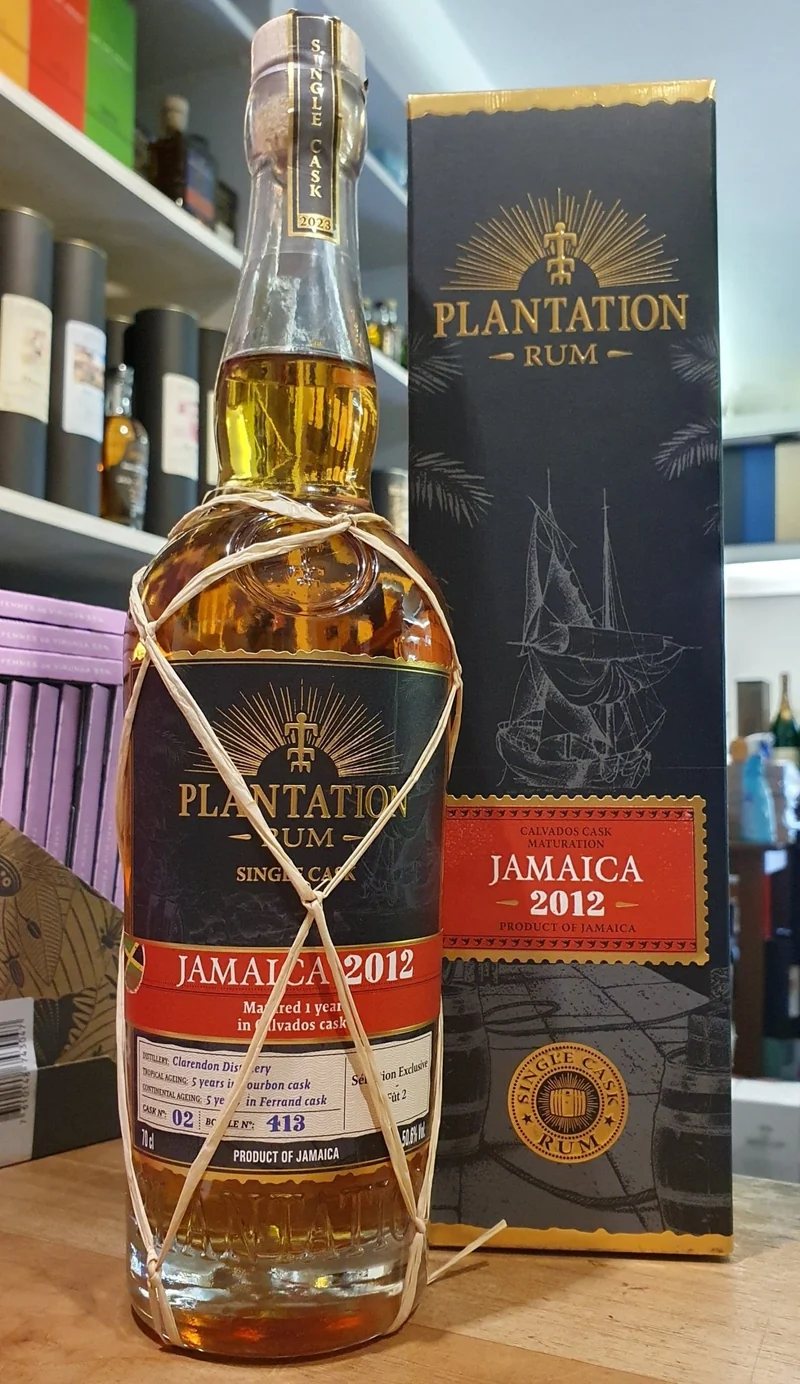 Plantation Jamaica 2012 2023 Clarendon Calvados cask 0,7l 50,6 %vol.#2 single cask Rum selection exclusive fut 2 Planteray
