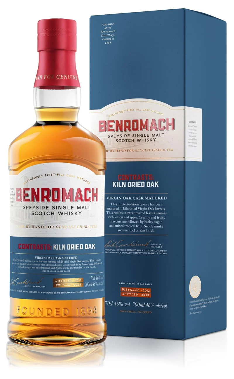 Benromach Contrasts Kiln dried Malt 0,7l 46% vol. Whisky