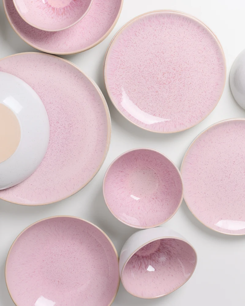 Areia Geschirr-Set classic rosé 24-teilig