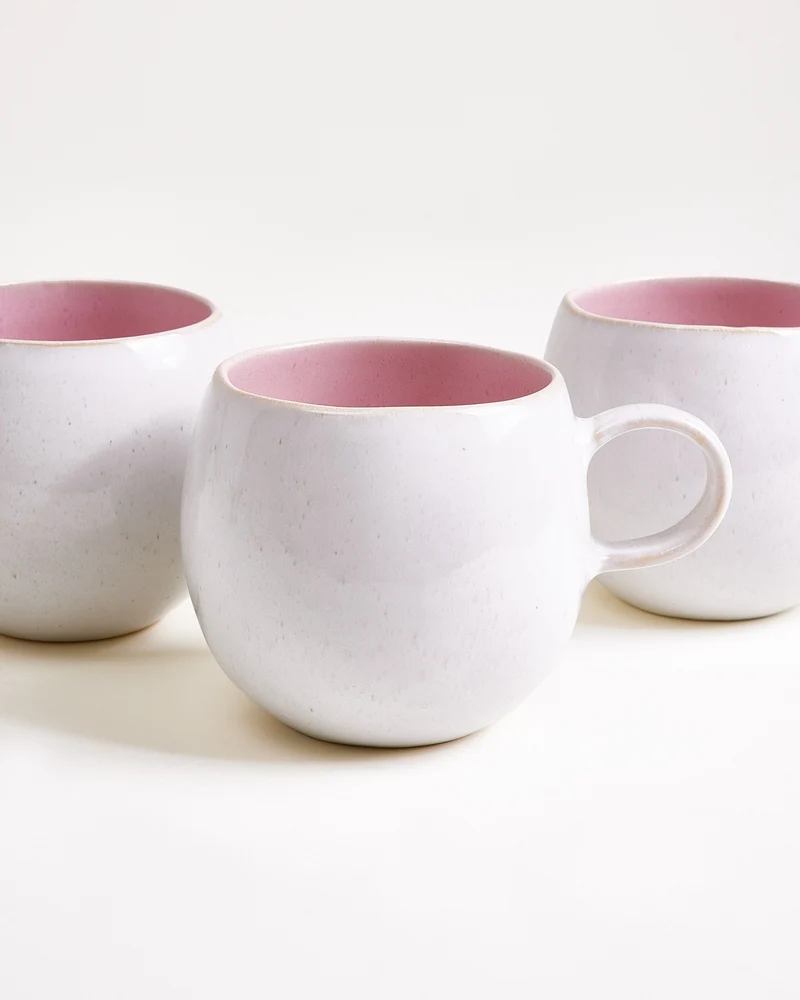 Areia Tasse groß rosé 6er-Set