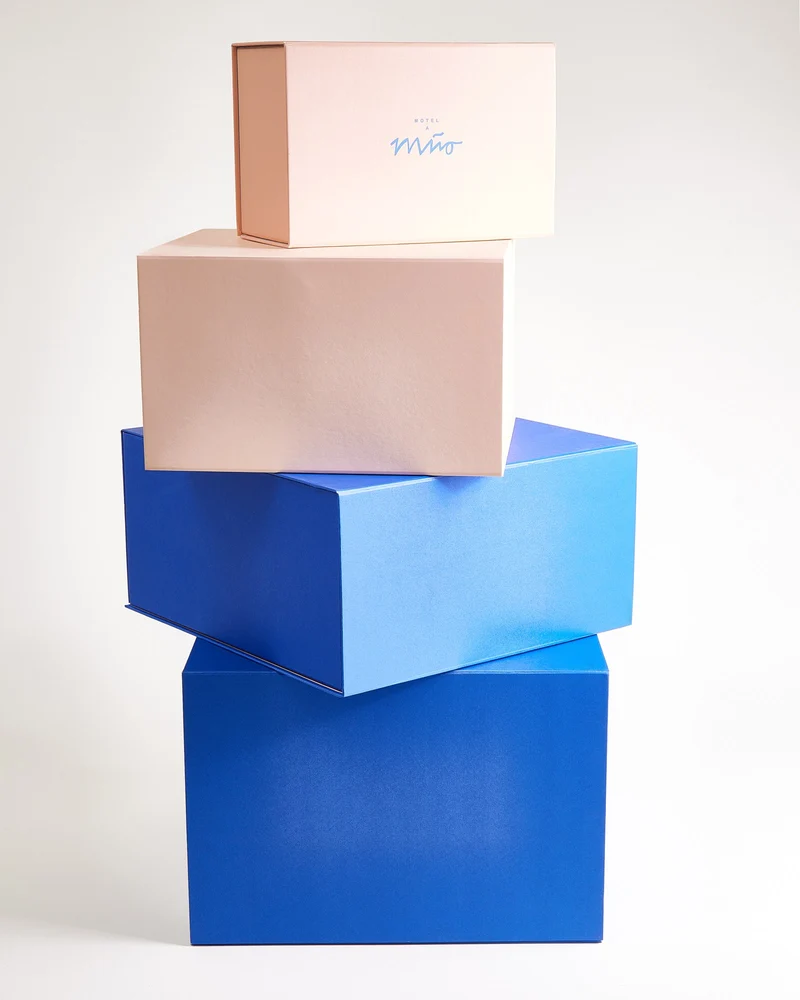 Geschenkbox L blau