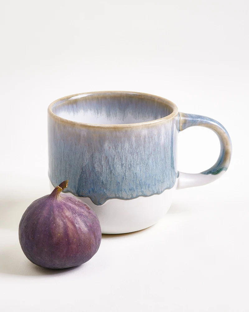 Coimbra Tasse groß graublau 6er-Set