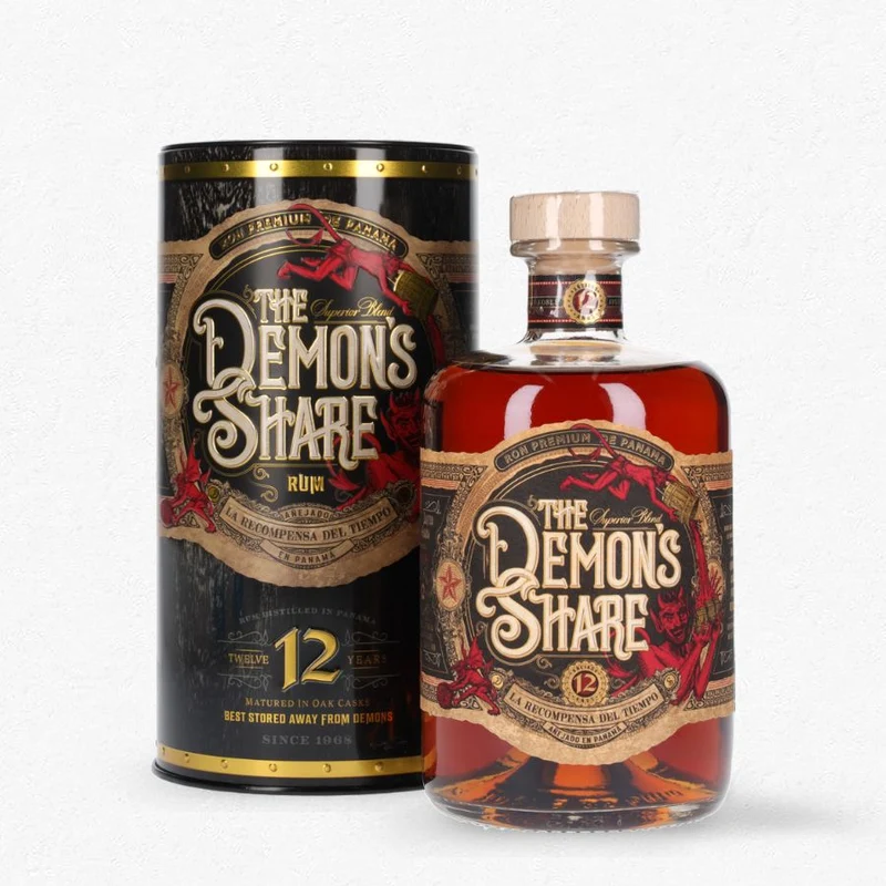 The Demon's Share Rum 12 Years 45% 0,7L