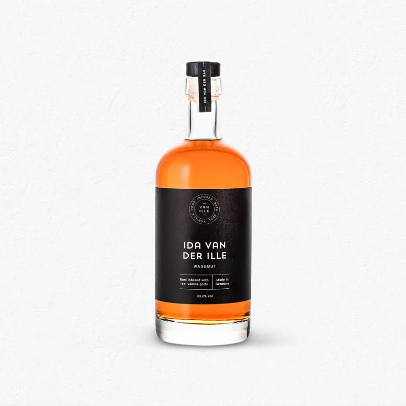 Ida van der Ille - Vanille Rumlikör by Wagemut 33,2% 0,5L