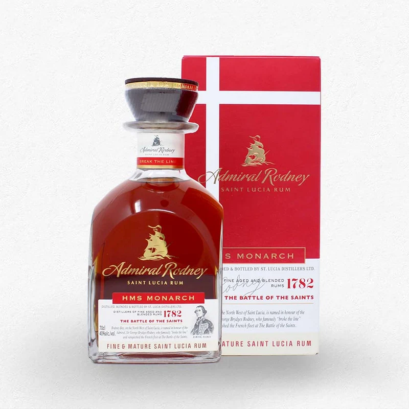 Admiral Rodney St. Lucia Rum HMS Monarch 40% 0,7L