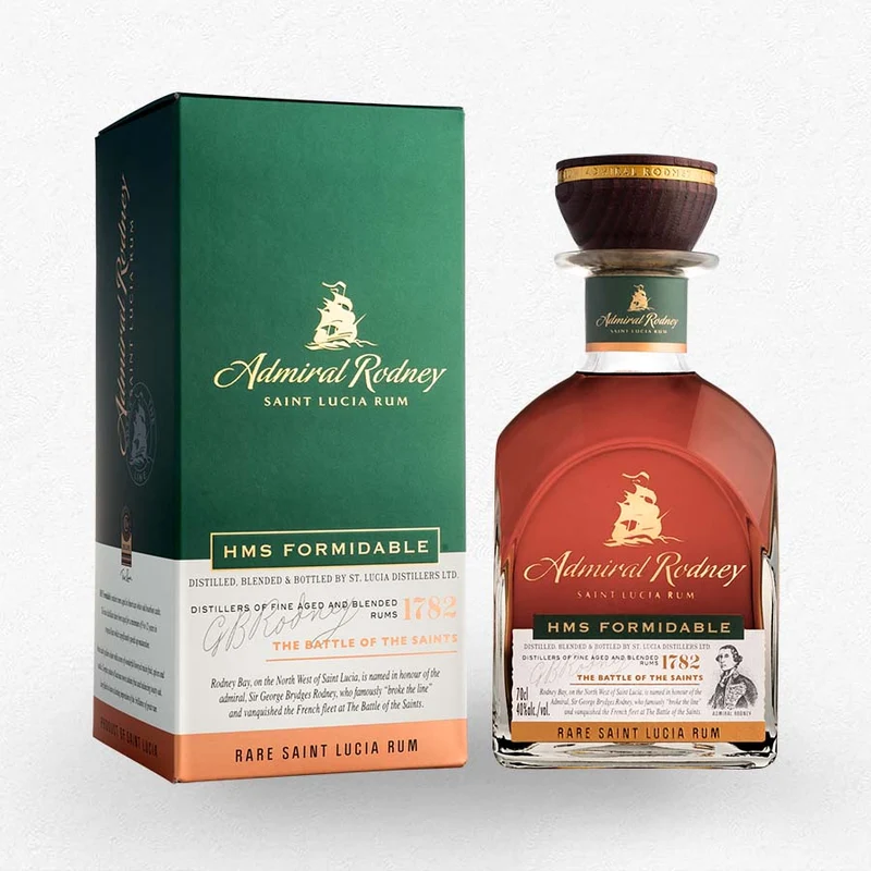 Admiral Rodney St. Lucia Rum HMS Formidable 40% 0,7L
