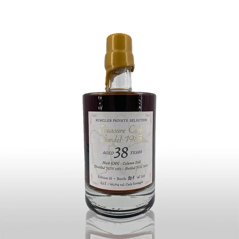 Rumclub Private Selection Ed. 16 Treasure Cask Gardel 1983–2021 46,6% 0,5L