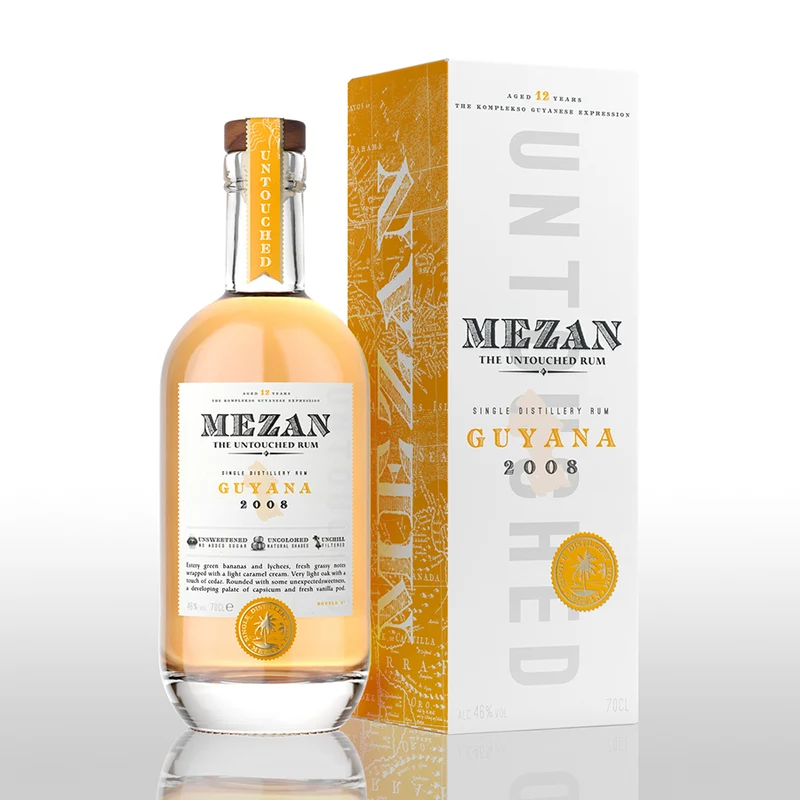 Mezan Rum Guyana Port Mourant 2008 46% 0,7L