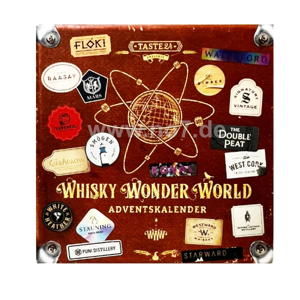 Whisky Wonder World Adventskalender 24 x 0,02l