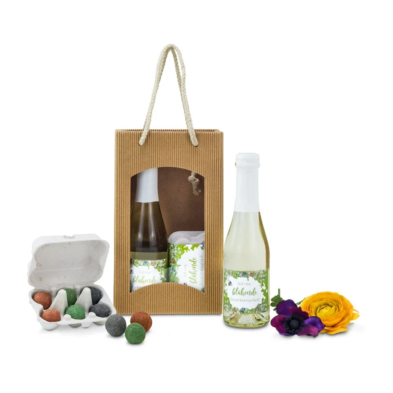 Blühende Zusammenarbeit – Geschenkset