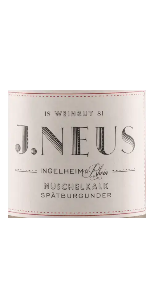 VDP.Weingut J. Neus Muschelkalk Spätburgunder