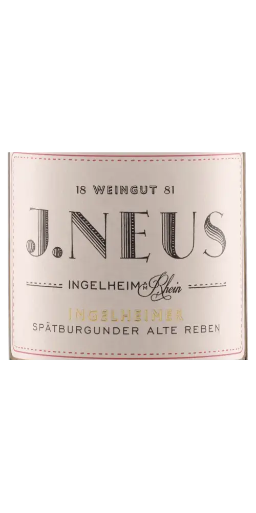 VDP.Weingut J. Neus Ingelheimer Spätburgunder - Alte Reben