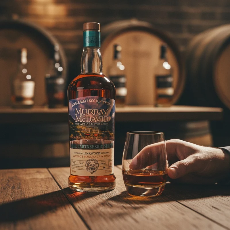 LINKWOOD - 2017/2026 8 Jahre Justino's Madeira Cask Finish Cask Partnership - 55,2% Vol.